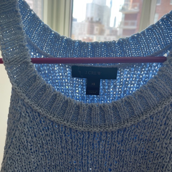 J Crew Sweater Tank in sky blue🌤 - Picture 3 of 3